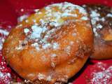 Beignets aux pommes pour Mardi gras