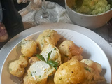 Beignets végétaliens au chou fleur