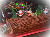 Bûche de Noël Choco poire de Grand-maman