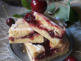 Cherry pie bars (carrés aux cerises)