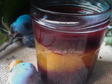 Confiture bicolore prunes Dente et Mirabelles