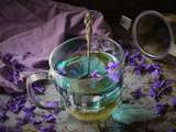 Infusion de fleurs de violettes