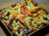 Quiche aux fruits de mer