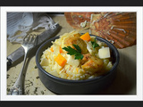 Risotto au butternut et noix de St Jacques