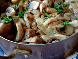 Rognons de veau aux champignons