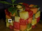 Rubik's Salad, la salade de fruits en cubes