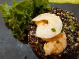 Salade chilienne au quinoa et avocat crevettes