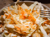 Salade coleslaw, la salade au chou new yorkaise