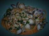 Spaghetti alle vongole (spaghetti aux coques)