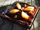 Tarte choco poire gersoise au Floc de Gascogne