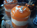 Verrines de trifle à la citrouille pour brunch ou buffet d'Halloween