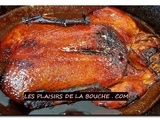 Canard laqué au four en cocotte roaster