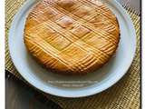 Gâteau basque à la confiture de fraise et framboise