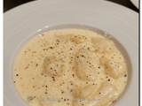 Gnocchis sauce gorgonzola