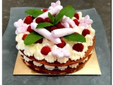 Mille feuilles aux framboises