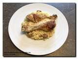 Poulet au citron et risotto crémeux