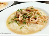 Risotto aux calamars