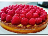 Tarte aux framboises