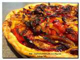 Tarte aux poivrons thon et tomates