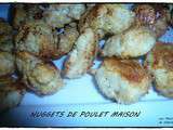 Nuggets de poulet maison