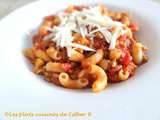 Macaroni à la viande dans une seule casserole