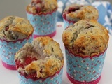 Muffins aux framboises