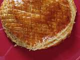 Galette des rois feuilletée et crème d'amandes