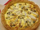 Tarte fine aux poires et fourme d'ambert