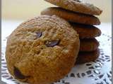 Coookies au beurre de cacahuète et pépites de chocolat