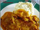 Curry d'agneau aux épices, à la banane et aux pommes