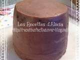 Ganache pour cake design