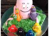 Gateau barbapapa pate a sucre