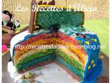 Rainbow cake