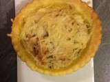 Tartelettes poulet-champignons