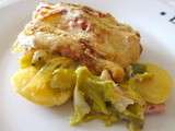 Tartiflette aux poireaux