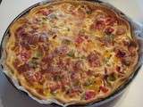 Quiche aux poivrons et thon