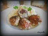 Curry de boulettes au lait de coco