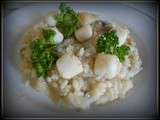 Risotto aux noix de St Jacques