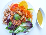 Salade de Crevettes aux Agrumes