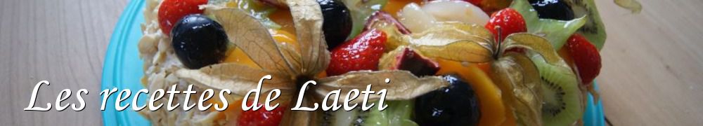 Recettes de Les recettes de Laeti