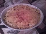 Gratin de crozets aux lardons