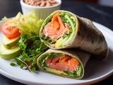 Wrap saumon avocat