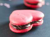 Cœur de macaron pimenté