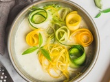 Courgettes au lait de coco