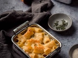 Mac and cheese aux trois fromages et cobbler aux fruits rouges