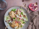 Salade de poires au roquefort