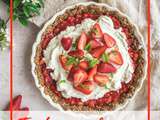 Tarte aux fraises sans cuisson