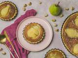 Tarte poire et pistache