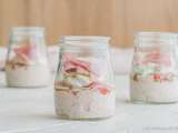 Verrine jambon tomate