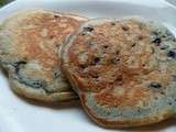 Blueberry pancakes